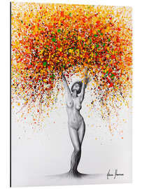 Magnettafel Sonnenanbeterin