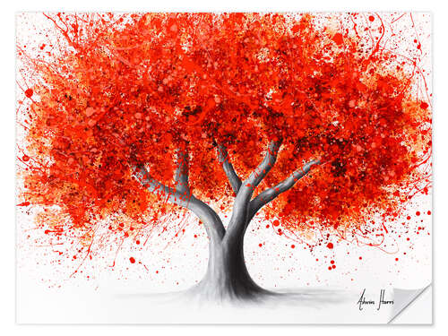 Wall sticker Tree Of Volcanic Vision