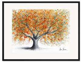 Gerahmter Kunstdruck Gemstone Parade Tree