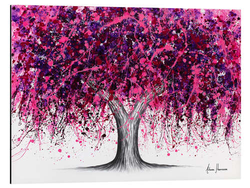 Aluminium print Berry Explosion Tree