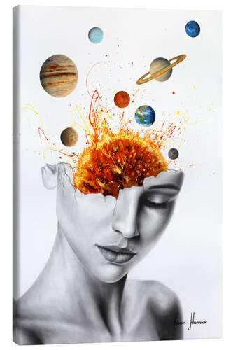 Canvas print Solar System - Conscious Universe