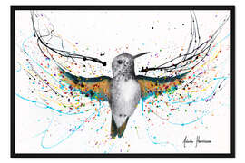 Gerahmter Kunstdruck Hummingbird Symphony