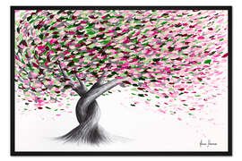 Gerahmter Kunstdruck Azalea Breeze Tree