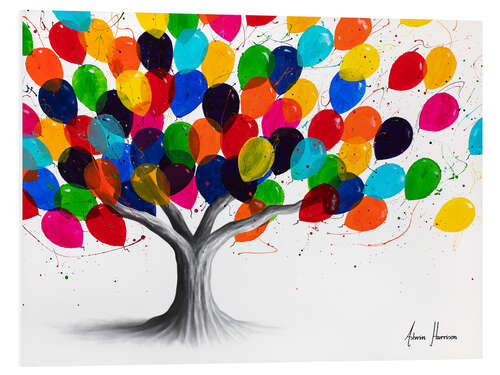 Quadro em PVC Birthday Tree