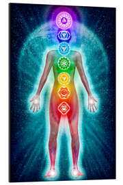 Gallery print The seven chakras - Aura II