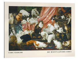 Gallery print My Wife&#039;s Lovers, 1891