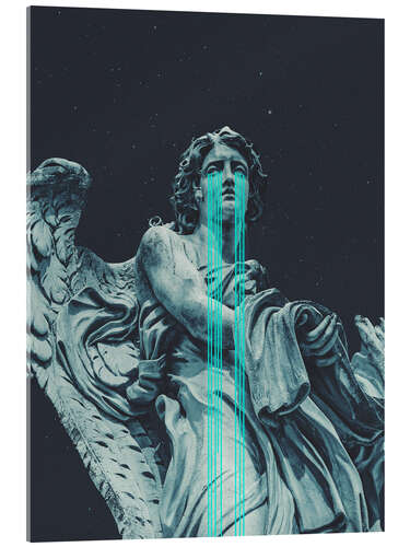 Tableau en verre acrylique Angel came