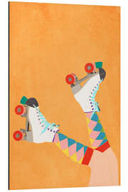 Magnettafel Roller Skates