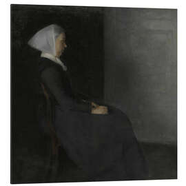 Magnettafel Des Künstler's Mutter - Frederikke Hammershøi