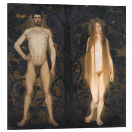 Gallery print Adam and Eve