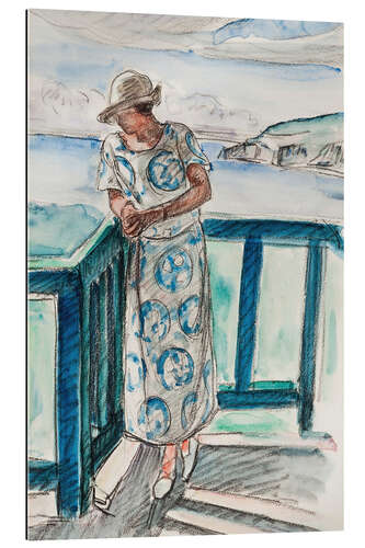 Galleriataulu Woman on the Balcony