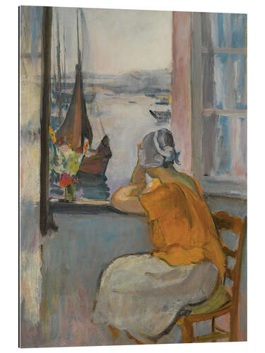 Galleriprint Young Woman In Front Of The Open Window