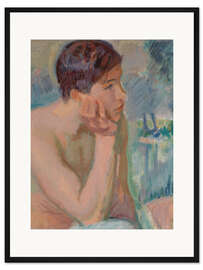 Framed art print Lost in Thoughts