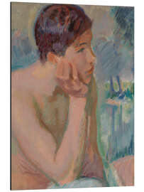 Magnettafel Verloren in Gedanken