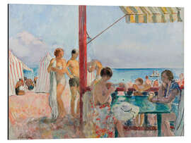 Magnettafel Die Bar am Strand