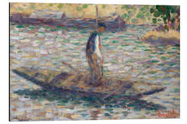 Magnettafel Ein Angler