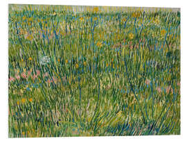 Foam board print Blooming Meadow