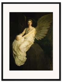 Gerahmter Kunstdruck Stevenson Denkmal