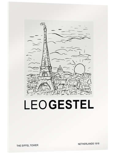 Acrylglasbild The Eiffel Tower (special Edition)