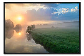 Gerahmter Kunstdruck Schönheit der Natur