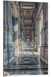 Aluminium print Opera Garnier