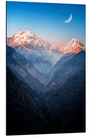 Tableau en aluminium Himalayan Sunset