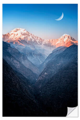 Wall sticker Himalayan Sunset