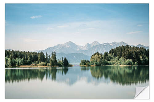 Autocolante decorativo Alpine panorama Allgäu