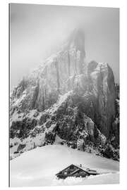 Gallery print Mountain peaks at Passo di Giau, South Tyrol