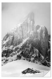 Sticker mural Mountain peaks at Passo di Giau, South Tyrol