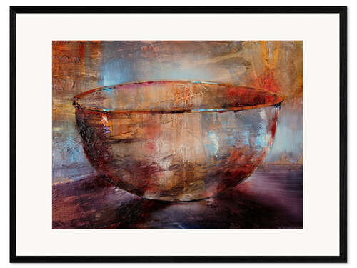 Ingelijste kunstdruk Vessel in the light