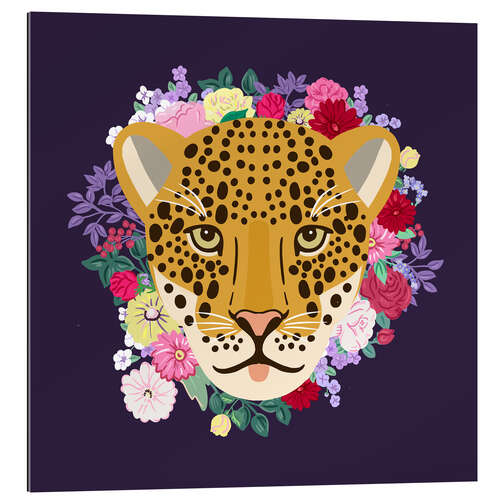 Gallery Print Blumiger Leopard