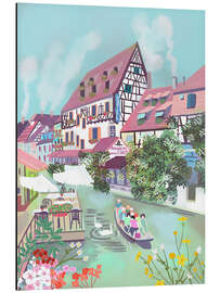 Magnettafel Klein-Venedig Colmar, Frankreich