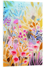 Stampa su PVC Sea of flowers