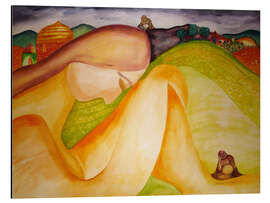 Magnettafel Buddha-Hügel