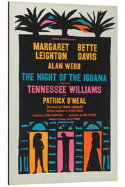 Magnettafel The Night of the Iguana, 1961 Vintage Theatre