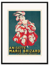 Gerahmter Kunstdruck Anisette Marie Brizard