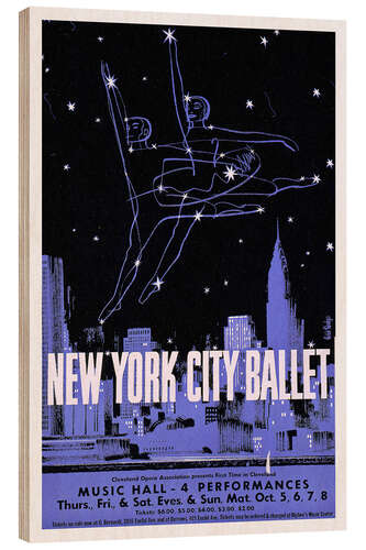 Trebilde New York City Ballet, 1960 Vintage Theatre