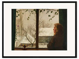 Framed art print Day Dreams (Winter Snow)