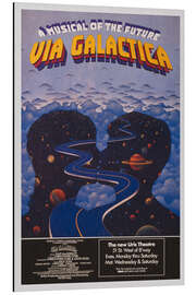 Magnettafel Via Galactica - A Musical of the Future, 1972 Vintage Theatre