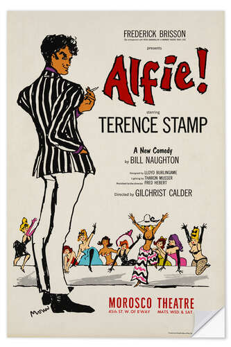 Sisustustarra Alfie, 1964 Vintage Theatre