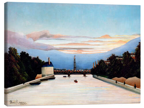 Tableau sur toile The Eiffel Tower (Paris, France)
