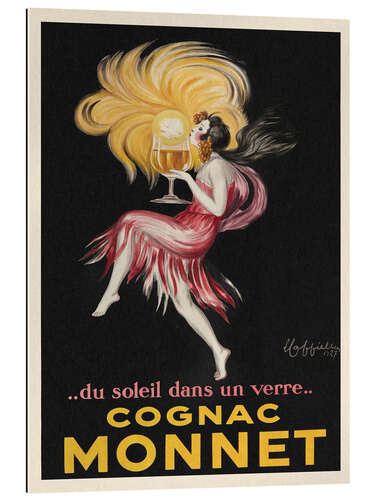 Quadro em plexi-alumínio Cognac Monnet, 1927