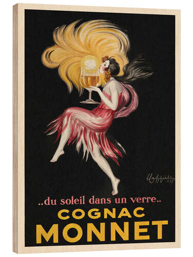 Wood print Cognac Monnet, 1927