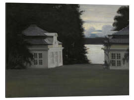 Tableau en aluminium The Eremitage Pavilions in the Royal Gardens at Fredensborg