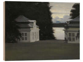 Obraz na drewnie The Eremitage Pavilions in the Royal Gardens at Fredensborg