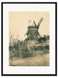 Framed art print Mill of the Galette