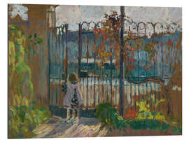 Quadro em alumínio Lagny - Nono at the garden fence