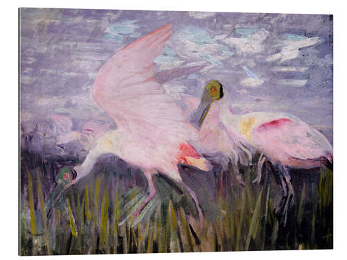 Gallery print Roseate Spoonbills