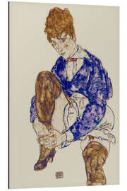 Magnettafel Porträt des Künstler's Frau - Sitzend